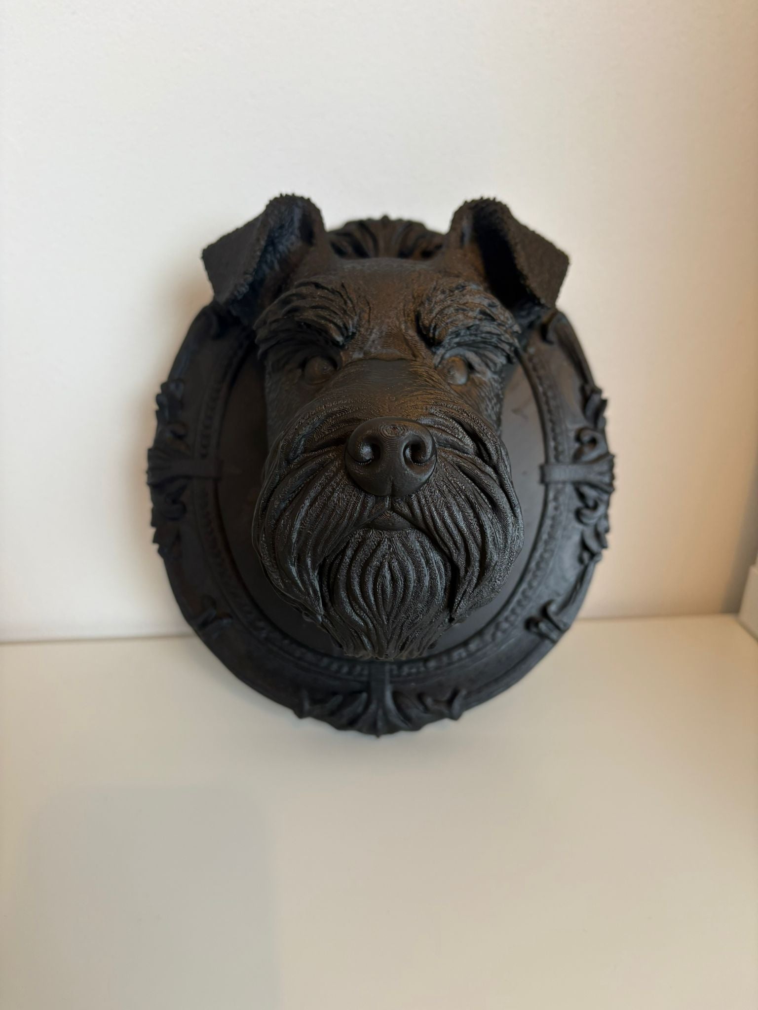 3D Dog Wall Sculpture